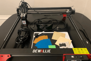 Dewallie LA-400 Laser Engraving Machine review